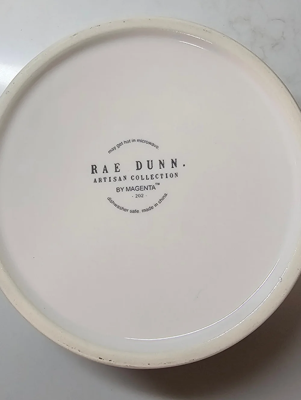NEW Rae Dunn Large Eat Up Food Dog Cat Pet Bowl